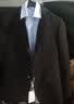马尼亚袋鼠西服男士商务正装西装男套装外版修身伴郎新郎结婚休闲职业装男 西服+西裤 【赠+皮带】 48 【170/L码】合适120-135斤 实拍图