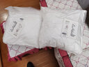 恒源祥纯棉抱枕芯纯色靠枕芯沙发靠垫内胆40 45 50 55 60婚庆靠枕芯腰枕 白色(一对) 40cm*40cm 含枕芯 实拍图