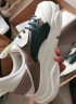安踏男鞋运动鞋男士2024夏季网面透气跑步鞋休闲板鞋慢跑鞋子 -4象牙白/海藻绿/碳绿 43 实拍图
