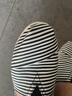快乐玛丽（J&M）休闲鞋女帆布鞋平底布鞋女鞋一脚蹬低帮懒人鞋百搭透气 黑色 37  实拍图