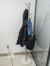法兰思佳（FALANSIJIA） 衣服架子卧室挂衣架落地衣帽架金属衣服架落地不锈钢北欧现代 不锈钢色+白大理石 实拍图