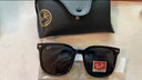雷朋（RayBan）时尚方框太阳镜黑超墨镜眼镜0RB4401D 渐变601/19黑色镜框浅蓝色镜片 尺寸57 实拍图