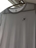 特步（XTEP）女装短袖t恤女夏季服饰女士纯色宽松上衣T恤跑步半袖运动瑜伽服女 白色【店长推荐】 2XL 180 实拍图