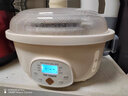 天际（TONZE）电炖锅 燕窝家用煲汤锅陶瓷砂锅煮粥神器 煲汤养生燕窝盅 煲粥蒸炖可预约定时隔水炖 奶油白 2.5升 2.5L 标准版 1锅5胆 无蒸笼（ 1-6人） 实拍图