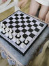 御圣 国际象棋磁性大号多配两个后学生儿童教学初学用棋礼物便携收纳 小号磁性国际象棋+配书籍+配双后 实拍图