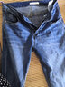 真维斯（Jeanswest）牛仔裤男修身2026春夏棉弹时尚男裤牛仔小脚长裤子男蓝色28 实拍图