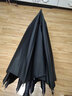 左都（ZUODU）雨伞半自动伞长柄伞营大伞女直杆伞男新品511雨伞男士超大商务伞 黑色 实拍图