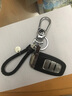 马自达钥匙包昂克赛拉CX-5阿特兹CX-4马6马3睿翼真皮钥匙包套汽车用钥匙扣 C款全黑 实拍图