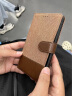 多兰德苹果11手机壳iphone11Pro翻盖全包防摔保护套苹果11ProMax钱包插卡懒人支架皮套 苹果 11（6.1寸）棕色 实拍图