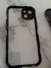 鑫京都 苹果13手机壳防窥款无需贴膜iPhone13保护套双面玻璃镜头全包防摔 苹果13【黑色-防窥款】升级全包防摔 实拍图