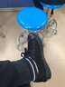飞跃（Feiyue）基础款全黑帆布鞋子男鞋女鞋纯色硫化鞋透气小黑鞋百搭休闲运动鞋 黑色 40 实拍图