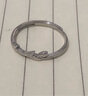 Lnieer连理枝情侣款戒指S999足银小众对戒子送男女友老婆情人节生日礼物 连理枝戒指女款单只【999足银】 实拍图