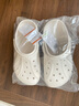 CROCS卡骆驰贝雅儿童洞洞鞋户外包头童鞋沙滩鞋凉鞋拖鞋/207013/207012 黑色-001 35 (215mm) 实拍图