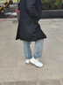 回力官方雪地靴男鞋冬季加绒棉鞋男加厚保暖靴子男士皮面防水鞋子男 米白色-加绒保暖 42 (260mm) 实拍图