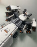 小米 积木 儿童玩具 原创科幻IP 可拆卸载具 巨鲸座飞船 机器人 实拍图