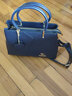 北狐真皮包包女中年女士妈妈包头层牛皮高贵时尚大气手提包大容量挎包 蓝色加钱包卡包香包 实拍图