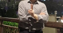 啄木鸟（TUCANO）衬衫男秋季长袖衬衣商务休闲时尚百搭纯色韩版上衣男装 白色 2XL 晒单实拍图