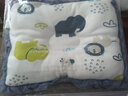 欢喜小熊 婴儿枕头儿童防偏神器新生儿矫正纠正头型四季通用宝宝定型枕 HY20611S蓝色 动物 实拍图