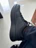 斯凯奇（Skechers）男鞋2026新款秋季闪穿鞋皮鞋全黑简约百搭运动休闲商务鞋 深褐色/COC  42 实拍图