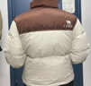 骆驼炽云羽绒服男士冬季加厚白鸭绒情侣面包服保暖外套M33CR07131 实拍图