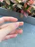 中国黄金（CHINA GOLD）黄金耳环女足金时尚素圈养耳洞耳饰七夕情人节生日礼物送女友 足金耳环【一对】约0.65g【品牌礼盒】 实拍图