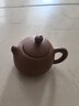 尊壶把把壶迷你指尖壶小紫砂壶宜兴把玩壶小容量倒立茶壶茶宠茶桌摆件 西施把把壶 朱泥 10ml 实拍图