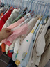 aqpa【195g新疆棉】婴儿内衣套装纯棉衣服秋冬男女宝宝儿童秋衣秋裤 白底彩虹花园; 130 实拍图