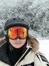 YEON滑雪镜双层防雾高清护目镜男女通用 2MX126-A904黑框红片 实拍图