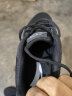 安踏男鞋休闲运动鞋夏季透气网面轻便板鞋跑步鞋子男户外训练体测鞋 -8黑（推荐） 42.5 实拍图