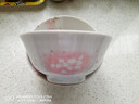 美浓烧 日本进口陶瓷 樱花陶瓷餐具米饭碗 家用日式蒸鱼 5.5英寸饭碗【14.0CM*6.5CM】 实拍图