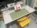 智学库儿童学习桌写字桌可升降学生书桌家用青年实木电脑桌简约风 智简桌+书架1米2+榉木椅（黄） 实拍图