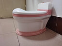 亲育儿童马桶坐便器大号5-12岁小孩男女孩幼儿仿真马桶加大加高 加大号pu垫 粉色 【5岁-12岁】 实拍图