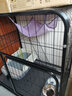 蔻丝【加粗方管】猫笼子大号家用猫窝别墅带厕所一体室内屋宠物猫笼 特大双层【88*62*95】升级加宽 【超值款】吊床+脚垫+托盘+爬梯 实拍图