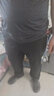 啄木鸟高弹冰丝裤男夏季超薄款男士商务休闲直筒中青年抗皱免烫西装裤子 灰色+黑色【两条装】 34 ( 腰围 2尺7 ) 实拍图