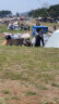 牧高笛（MOBIGARDEN）全自动帐篷 户外露营速开帐篷天幕三合一零动155 NX23561016 米白 晒单实拍图
