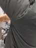 啄木鸟外套男秋冬季潮流宽松休闲男士夹克加绒加厚棒球棉服秋冬男装衣服 四粒扣黑色 4XL 建议160-175斤 实拍图
