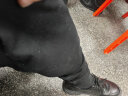 卡帝乐鳄鱼（CARTELO）牛仔裤男春夏季休闲裤男弹力修身小脚裤男裤 黑色 32 实拍图