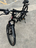 飞鸽（FLYING PIGEON）山地自行车成人男女变速山地车青少年中小学生车越野户外骑行单车 【高碳钢】G8002代-辐条轮-黑色 24寸轮组（适合145-170cm） 24速标准版 实拍图