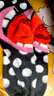 Happy Socks春夏款袜子女男袜薄荷曼波运动彩虹白色棉袜中筒袜 大笑黑 1双 M 36-40 实拍图