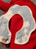北极绒（Bejirog）口水巾婴儿 5条纯棉宝宝围嘴冬季6层纱布360度旋转儿童口水围兜 晒单实拍图