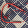 蛇圣（Holy serpent） 挂脖式蓝牙耳机无线运动入耳式适用于苹果安卓系统手机通用 莫兰迪红色【同轴双动圈 智能分频芯片】 实拍图