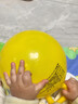 费雪婴儿玩具球宝宝手柄球小孩充气球皮球儿童球类玩具摇摇球弹力球 黄色大象甩甩球 实拍图