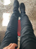 AEMAPE苹果 牛仔裤男新款弹力修身裤子男夏季小裤脚男式休闲长裤子黑 黑色 32 实拍图