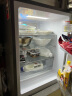 夏普（SHARP） 三门冰箱家用 紧凑冰箱 中门变温 零度 三开门 节能省电 风冷无霜 以旧换新 BCD-269WVCE-N 实拍图