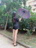 RAINLITE16骨双龙骨彩胶防晒雨伞女晴雨两用折叠伞防紫外线抗风便携遮阳伞 芋泥椰奶-16根双龙骨-彩胶防晒 实拍图