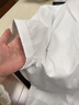 雀后雀后白衬衫女短袖夏季薄款职业工装气质正装工作服方领衬衣女3XL 实拍图