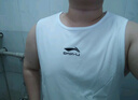 李宁（LI-NING）运动背心速干男士夏季无袖冰丝运动服短袖男篮球跑步训练健身服 实拍图