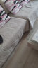 艾薇（AVIVI）全棉沙发垫坐垫四季通用沙发套罩巾盖布防滑飘窗垫90*160福叶米色 晒单实拍图