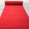 索伊娅红地毯加厚舞台开业店铺结婚庆礼长期反复使用防滑楼梯一次性会毯 红色约5.5毫米(每平方400克) 1.2米宽*3米长 实拍图