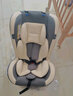 贝蒂乐儿童汽车安全座椅四档舒适调节0-4岁婴儿宝宝可坐可躺通用坐椅 豪华灰+ISOFIX带 实拍图